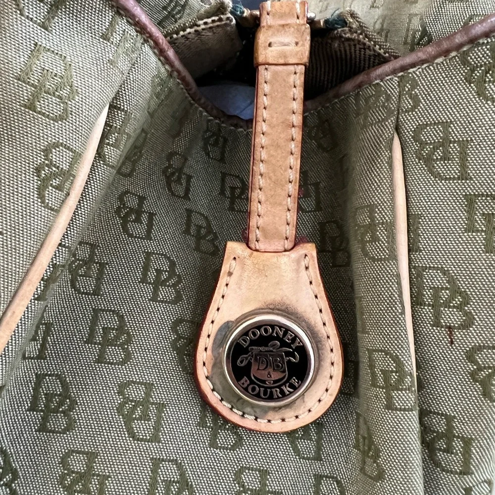 Dooney & Bourke Olive Shoulder Bag ✅ - Picture 6 of 13